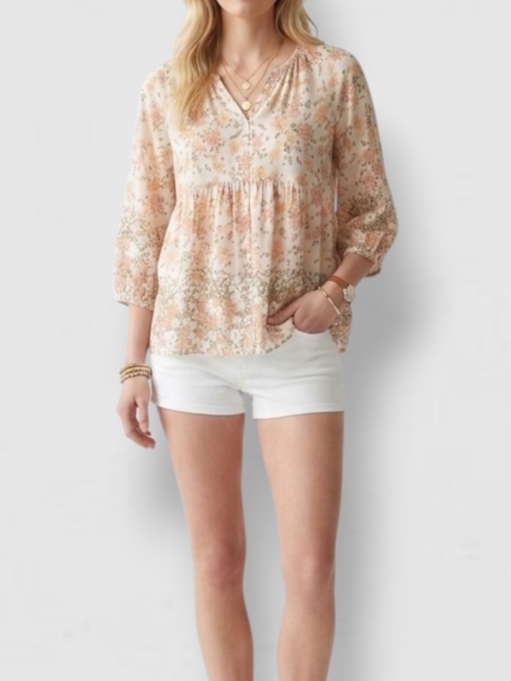 Anthroplogie DR2 Blouse Top Small New